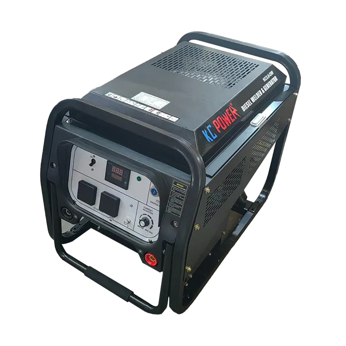 Kc Power مولد لحام ديزل محمول، 474 سي سي، 180 أمبير، 7.5 كيلو فولت أمبير، خزان وقود 12.5 لتر، 126 كجم KC5.O-DW